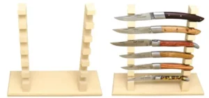 presentoirs plexiglass couteau collections boutique