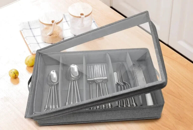 Boite Range Couverts Avec Couvercle