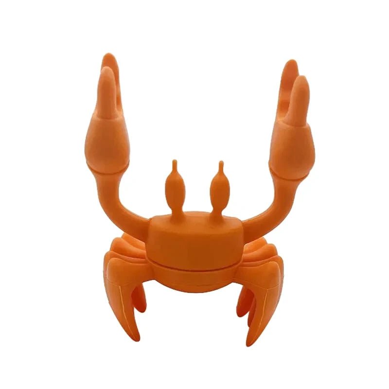 crabe porte cuillere crabe orange 7