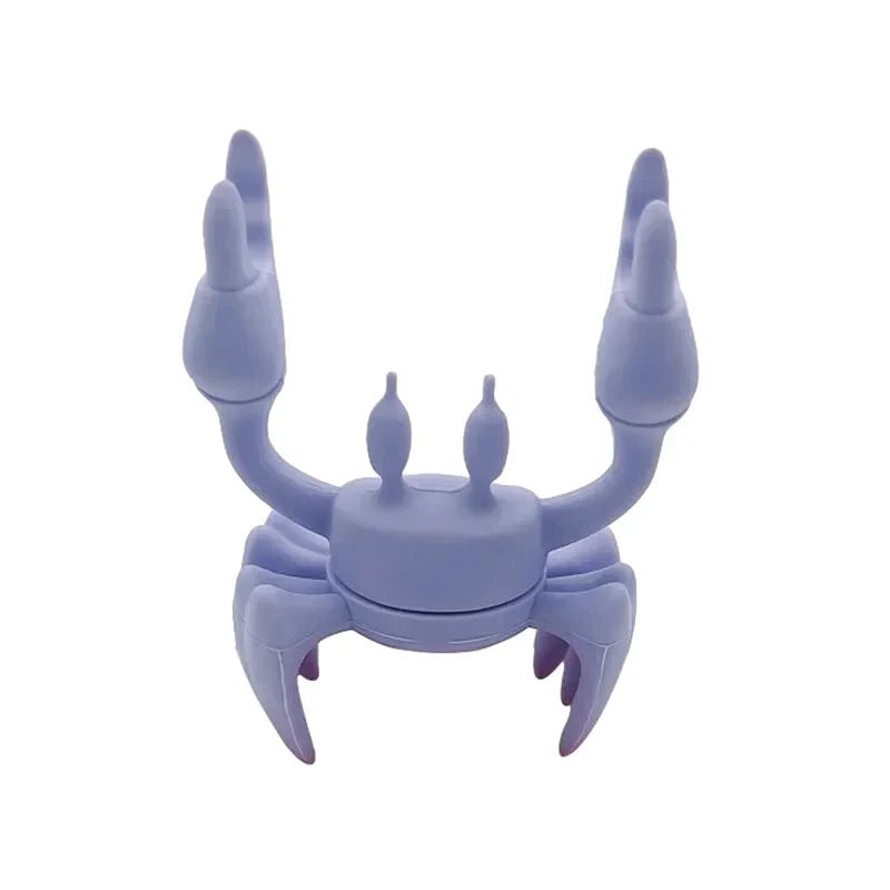 crabe porte cuillere crabe violet 8
