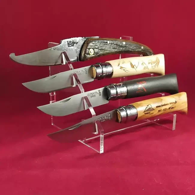 support presentoir couteaux collection
